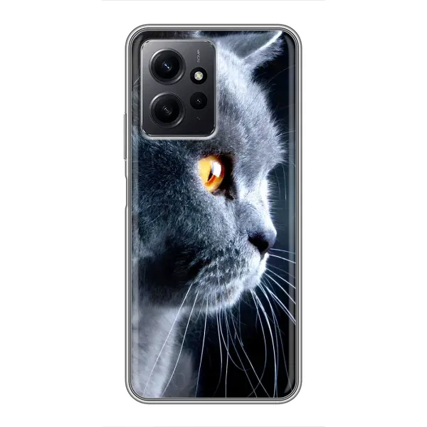 Чохол з принтом «Сірий Кіт» для Xiaomi Redmi Note 12 Чохол з принтом «Сірий Кіт» для Xiaomi Redmi Note 12