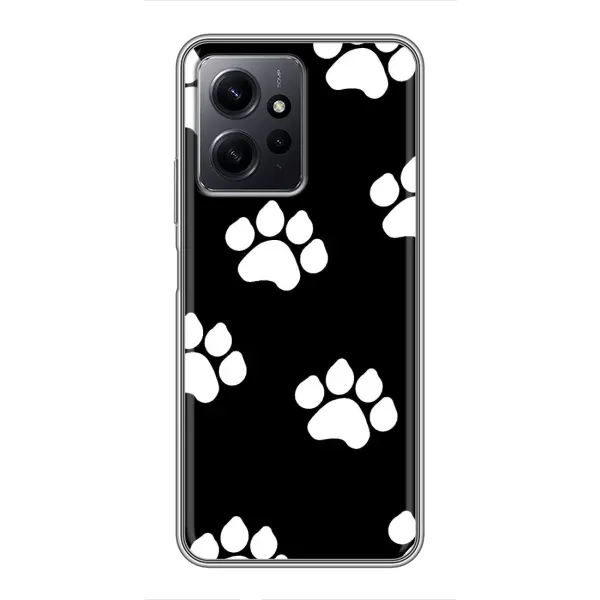 Чехол с принтом «Следы собаки» для Xiaomi Redmi Note 12 Чехол с принтом «Следы собаки» для Xiaomi Redmi Note 12