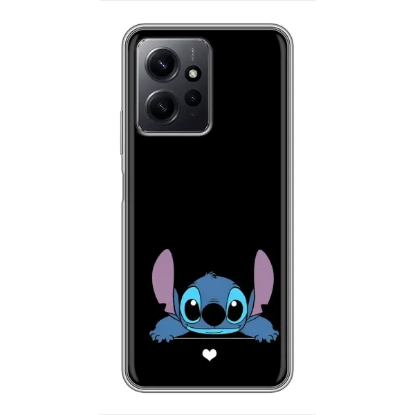 Чохол з принтом «Стіч на чорному» для Xiaomi Redmi Note 12