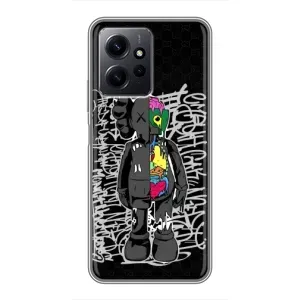 Чохол з принтом «Стиль Bearbrick» для Xiaomi Redmi Note 12