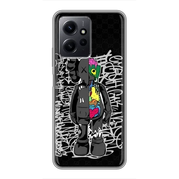 Чохол з принтом «Стиль Bearbrick» для Xiaomi Redmi Note 12