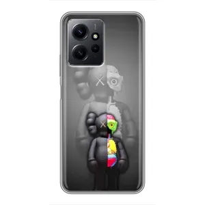 Чохол з принтом «Тіло Bearbrick» для Xiaomi Redmi Note 12