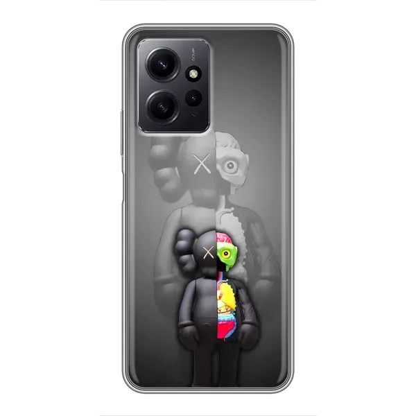 Чохол з принтом «Тіло Bearbrick» для Xiaomi Redmi Note 12
