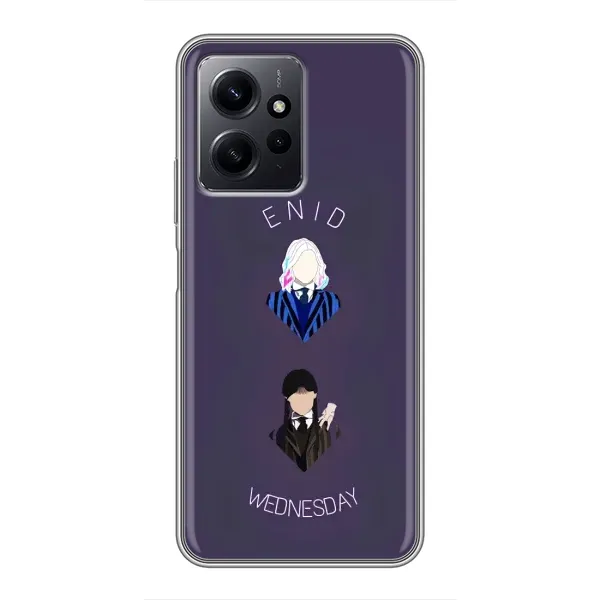 Чохол з принтом «Венздей і подруга» для Xiaomi Redmi Note 12 Чохол з принтом «Венздей і подруга» для Xiaomi Redmi Note 12