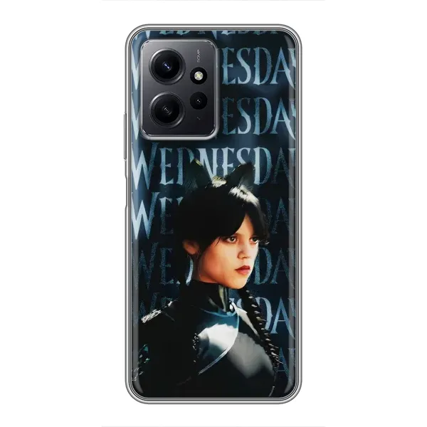 Чохол з принтом «Венздей кішка» для Xiaomi Redmi Note 12 Чохол з принтом «Венздей кішка» для Xiaomi Redmi Note 12