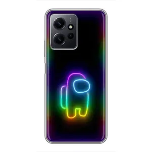 Чохли Амонг Ас для Xiaomi Redmi Note 12 (AlphaPrint) (Яскравий скін)