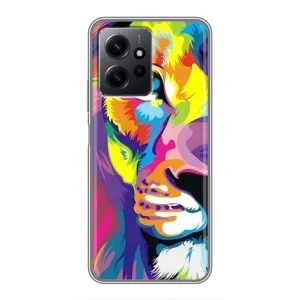 Чехол с принтом «Яркий Лев» для Xiaomi Redmi Note 12