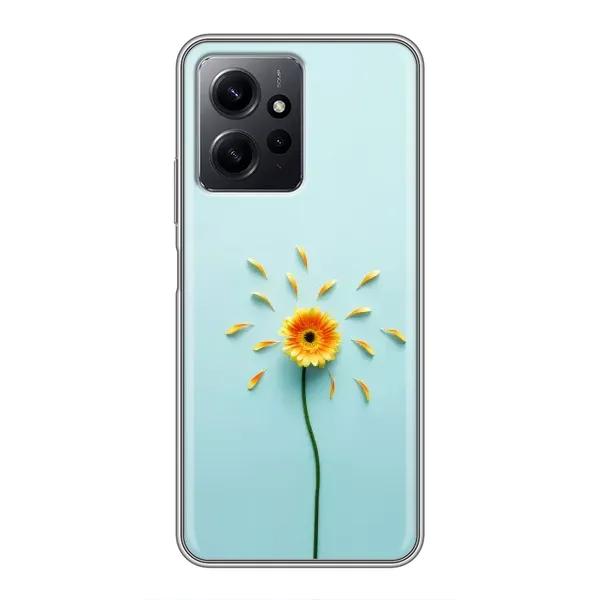 Чехол с принтом «Желтый цветок» для Xiaomi Redmi Note 12 Чехол с принтом «Желтый цветок» для Xiaomi Redmi Note 12