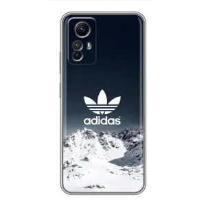 Чехлы Адидас для Xiaomi Redmi Note 12s (AlphaPrint) (Адидас в горах)
