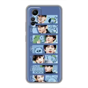 Чохол з принтом «Bangtan» для Xiaomi Redmi Note 12s