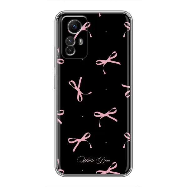 Чохол з принтом «Банти на чорному» для Xiaomi Redmi Note 12s Чохол з принтом «Банти на чорному» для Xiaomi Redmi Note 12s