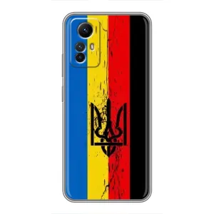 Украинские Чехлы для Xiaomi Redmi Note 12s с картинкой УПА (AlphaPrint) (Прапор УПА)