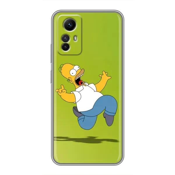 Чохол з принтом «Гомер Сімпсон» для Xiaomi Redmi Note 12s