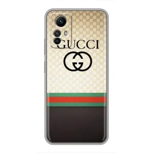 Чехлы ГУЧЧИ для Редми Ноут 12с (AlphaPrint) (GUCCI стиль)