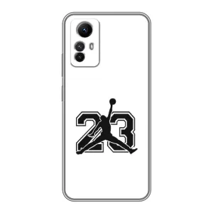 Чехлы для Xiaomi Redmi Note 12s - с картинкой JORDAN (AlphaPrint) (Jordan 23)