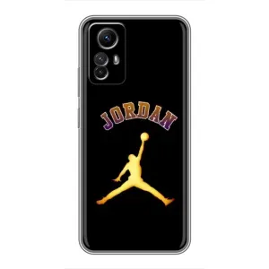 Чехлы для Xiaomi Redmi Note 12s - с картинкой JORDAN (AlphaPrint) (Jordan Gold)