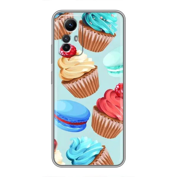 Чохол з принтом «Кексики» для Xiaomi Redmi Note 12s