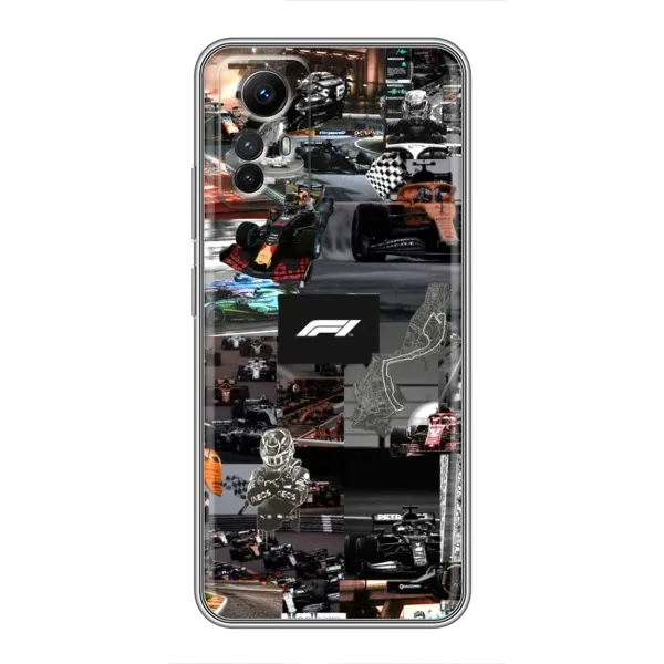 Чохол з принтом «Гоночний колаж Ф1» для Xiaomi Redmi Note 12s Чохол з принтом «Гоночний колаж Ф1» для Xiaomi Redmi Note 12s