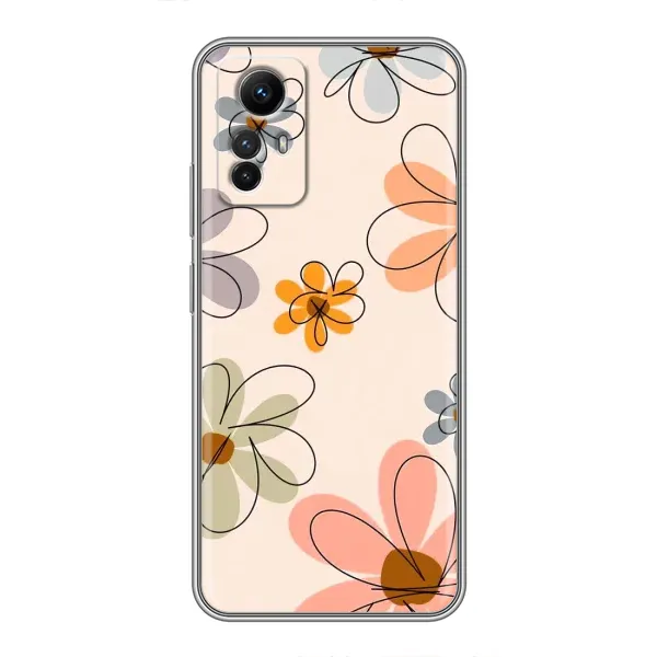 Чохол з принтом «Кольорові квіти» для Xiaomi Redmi Note 12s Чохол з принтом «Кольорові квіти» для Xiaomi Redmi Note 12s
