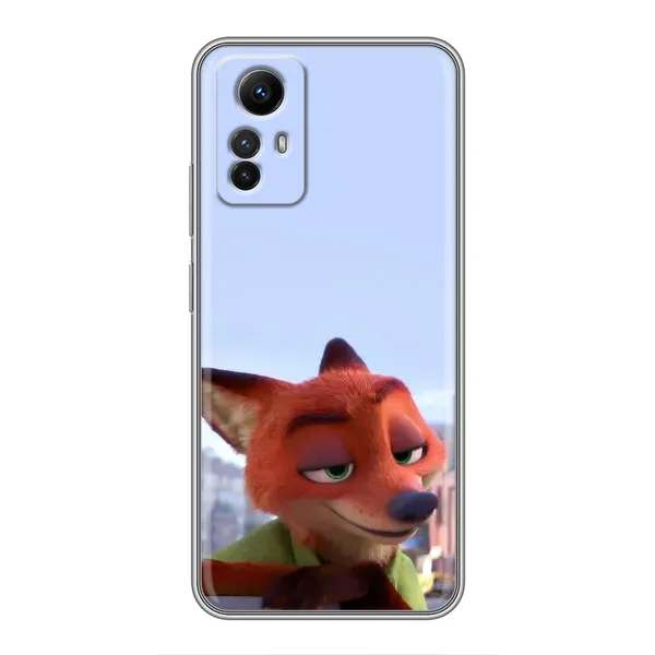 Чохол з принтом «Лис Нік» для Xiaomi Redmi Note 12s