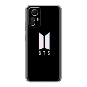 Чохол з принтом «Лого BTS» для Xiaomi Redmi Note 12s