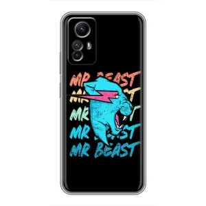 Чохол з принтом «logo Mr beast» для Xiaomi Redmi Note 12s