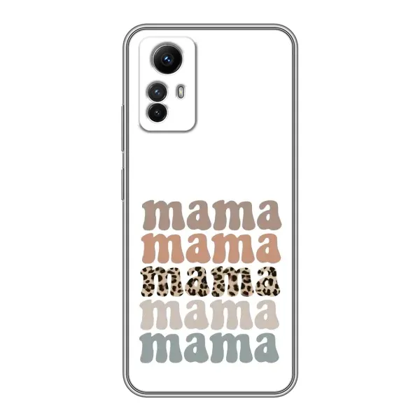 Чохол з принтом «Текстовий колаж мама» для Xiaomi Redmi Note 12s Чохол з принтом «Текстовий колаж мама» для Xiaomi Redmi Note 12s