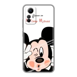 Міккі Маус чохол для Xiaomi Redmi Note 12s (AlphaPrint - Мультяшні) (Маус Міккі)