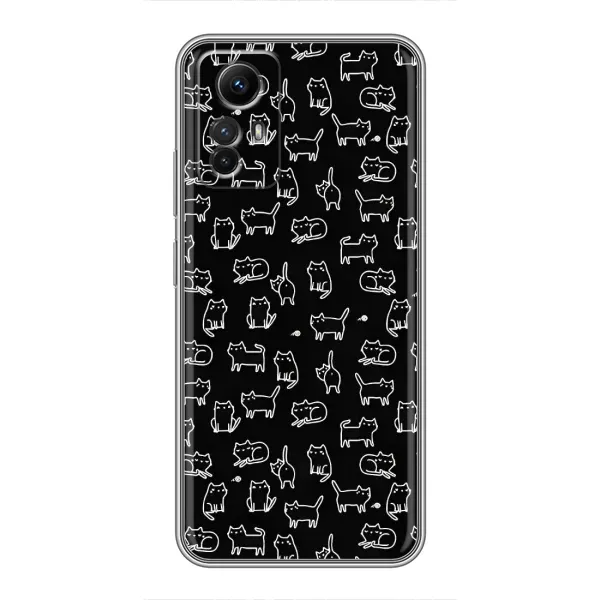Чохол з принтом «Маленькі котики» для Xiaomi Redmi Note 12s