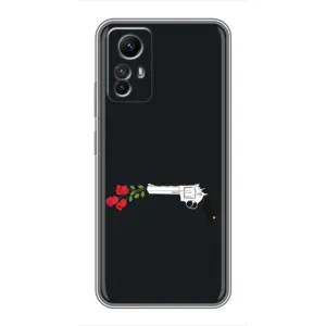 Чехлы (ART) Цветы на Xiaomi Redmi Note 12s (VPrint) (Неожиданные цветы)