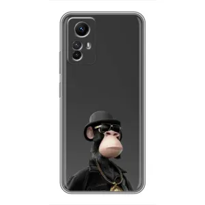 Чехлы с Обезьянами NFT для Xiaomi Redmi Note 12s (AlphaPrint) (Обезьяна NFT)