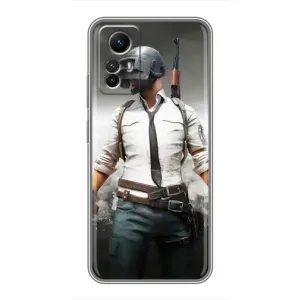 Чехол PUBG для Редми Ноут 12с (AlphaPrint)