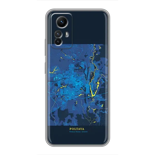 Чохол з принтом «Полтава» для Xiaomi Redmi Note 12s