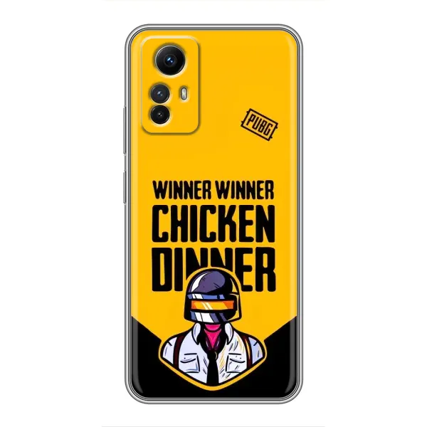 Чохол з принтом «Pubg шолом» для Xiaomi Redmi Note 12s