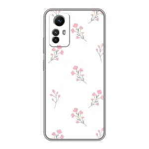 Чохол з принтом «Рожеві квіти» для Xiaomi Redmi Note 12s