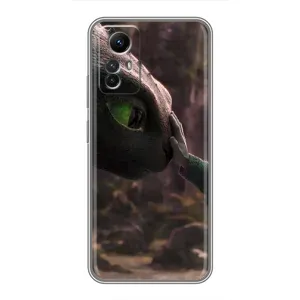 Чохол як приборкати дракона на Xiaomi Redmi Note 12s (Сцена з драконом)