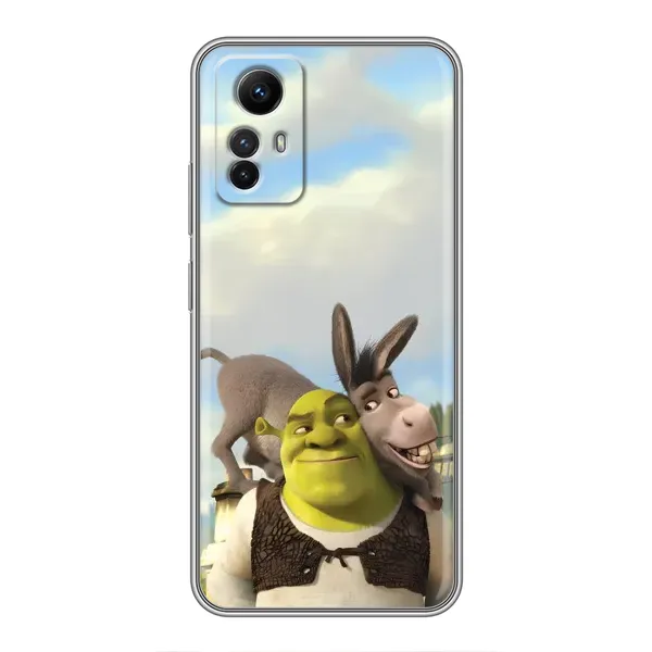 Чохол з принтом «Шрек та Осел» для Xiaomi Redmi Note 12s Чохол з принтом «Шрек та Осел» для Xiaomi Redmi Note 12s