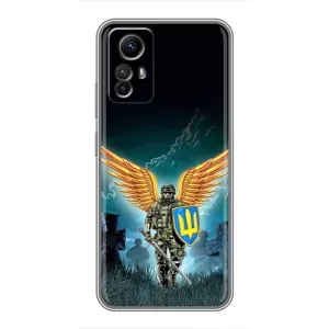 Чехлы с картинкой ЗСУ для Xiaomi Redmi Note 12s (AlphaPrint) (Солдат ЗСУ)