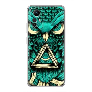 Чохол з принтом «Сова з оком» для Xiaomi Redmi Note 12s