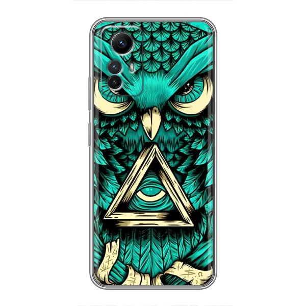 Чохол з принтом «Сова з оком» для Xiaomi Redmi Note 12s Чохол з принтом «Сова з оком» для Xiaomi Redmi Note 12s