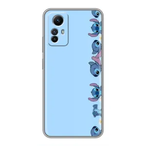 Чохол з принтом Стіч на Xiaomi Redmi Note 12s (Стіч фон)