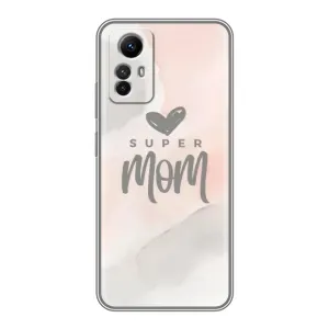 Чохол з принтом «Супер мама» для Xiaomi Redmi Note 12s