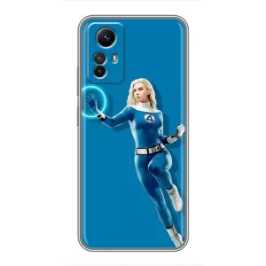 Чохол з принтом Фантастична четвірка для Xiaomi Redmi Note 12s (Сью Сторм політ)