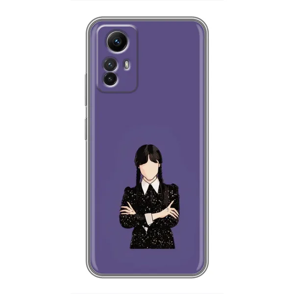 Чохол з принтом «Венздей у чорному» для Xiaomi Redmi Note 12s Чохол з принтом «Венздей у чорному» для Xiaomi Redmi Note 12s