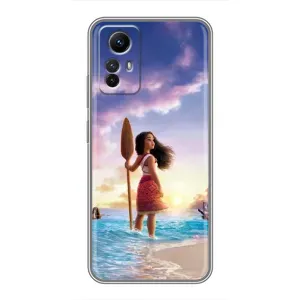 Чохол з мультфільмом Ваяна Xiaomi Redmi Note 12s (Моана з веслом)