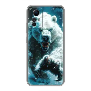 Чохол з картинкою 'Хижаки' для Xiaomi Redmi Note 12s (Полярний ведмідь)