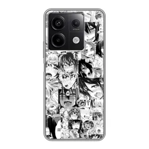 Чехол с принтом «Ahegao manga» для Xiaomi Redmi Note 13 (5G)