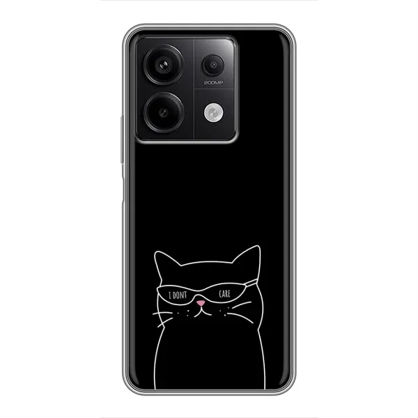 Чехол с принтом «Равнодушный кот» для Xiaomi Redmi Note 13 (5G) Чехол с принтом «Равнодушный кот» для Xiaomi Redmi Note 13 (5G)
