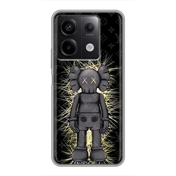 Чехол с принтом «Bearbrick LV» для Xiaomi Redmi Note 13 (5G)