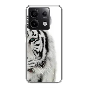 Чохли з картинкою животних Xiaomi Redmi Note 13 (5G) (Білий Тигр)